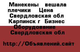 Манекены,  вешала, плечики  › Цена ­ 190 - Свердловская обл., Карпинск г. Бизнес » Оборудование   . Свердловская обл.